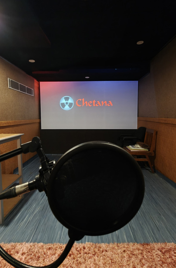 Vocal booth for Dubbing/ADR and Voice Over Studio